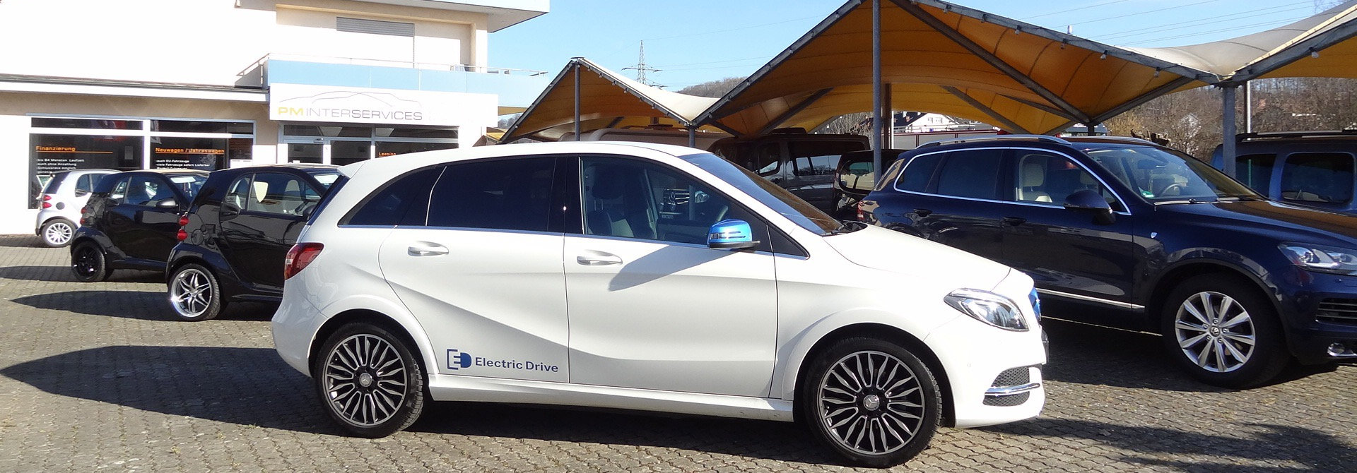 Slider Mercedes E-Car